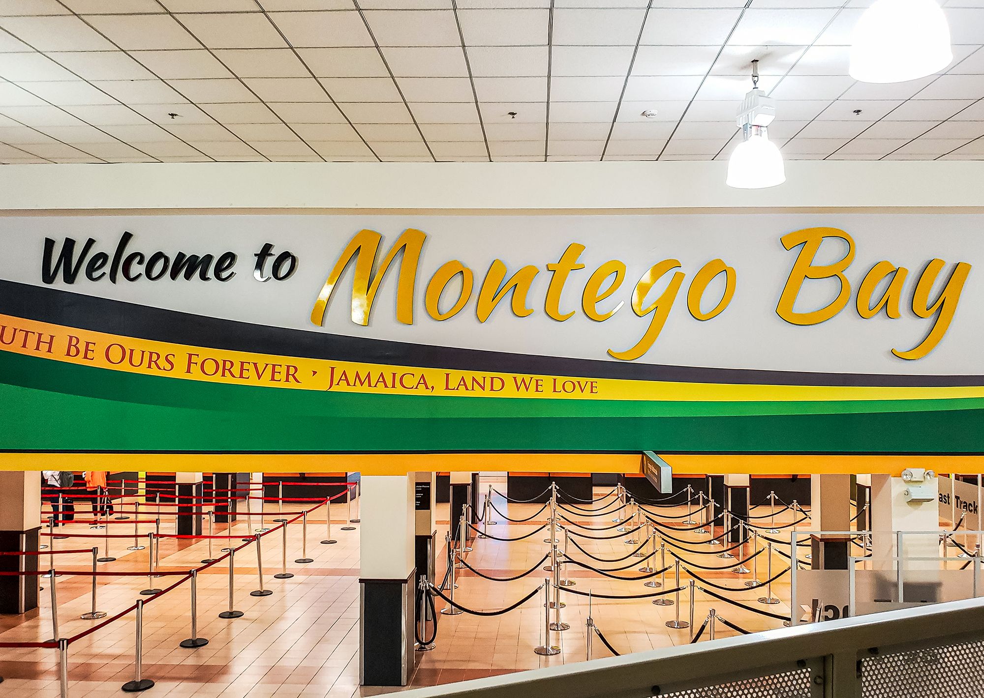 Welcome Montego Bay Jamaica Airport   1 2 
